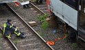 Unfall zwischen zwei KVB Bahnen Koeln Hoehenhaus Im Weidenbruch P314